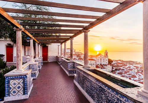 Miradouros de Lisboa: Santa Luzia