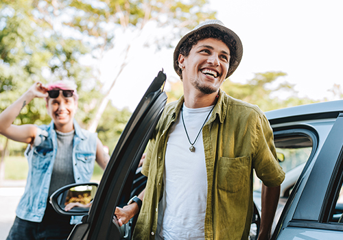 roadtrip com amigos no verão